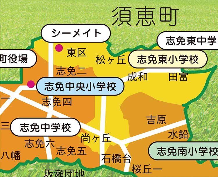 糟屋町マップ